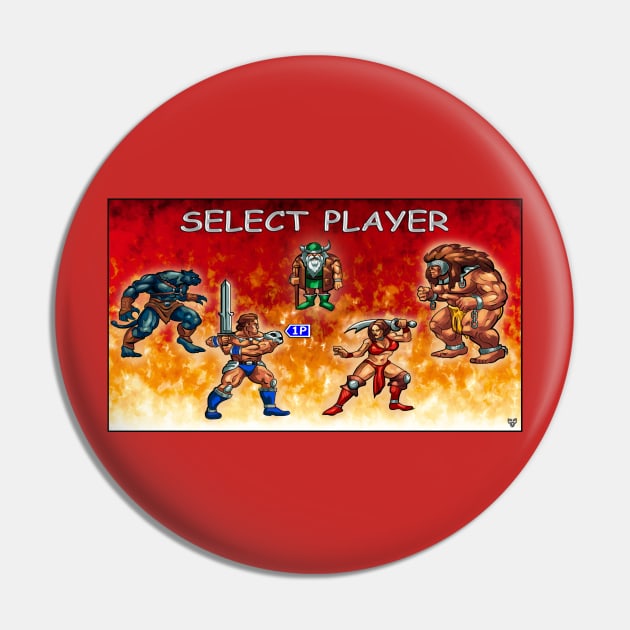 Golden Axe 3 Pin by SmpArt