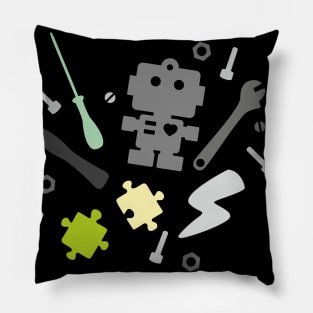 Young Engineer - fluo green Pillow