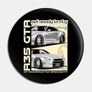 R35 GTR JDM Car Pin