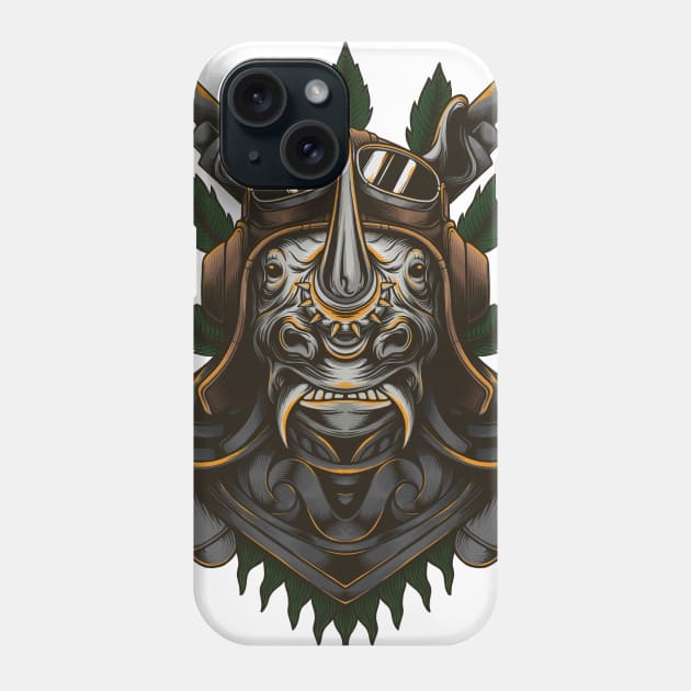 Rhino Phone Case by Arjanaproject