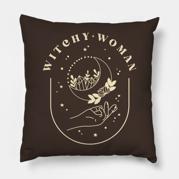 Salem Book Club, Bookish book Halloween - Spooky Witchy gifts | Witches reading Haunted Library Pillow by OutfittersAve