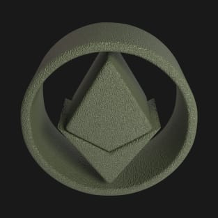 Ethereum - 3D - Rind T-Shirt