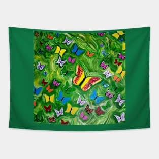 Ascending Butterflies Tapestry