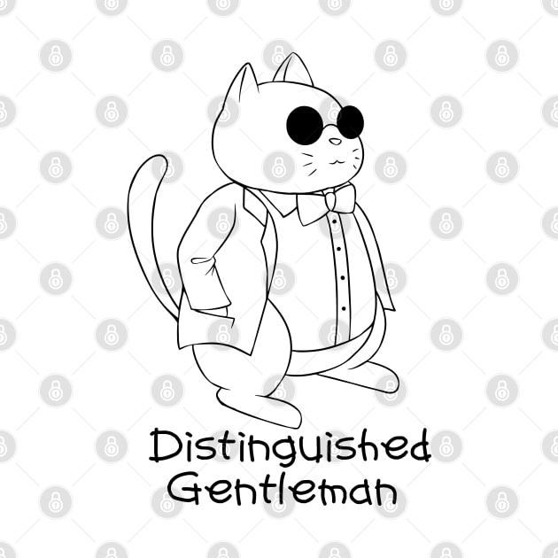 Distinguished Gentleman by Hashed Art