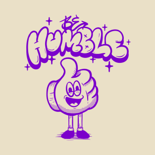 Be Humble Retro Character T-Shirt