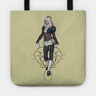 Wonderful steampunk girl Tote