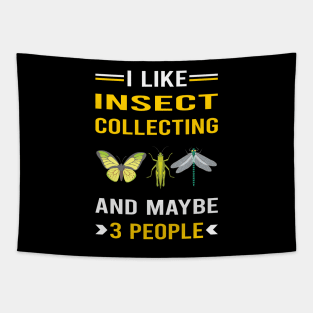 3 People Insect Collecting Collector Collect Insects Bug Bugs Entomology Entomologist Tapestry