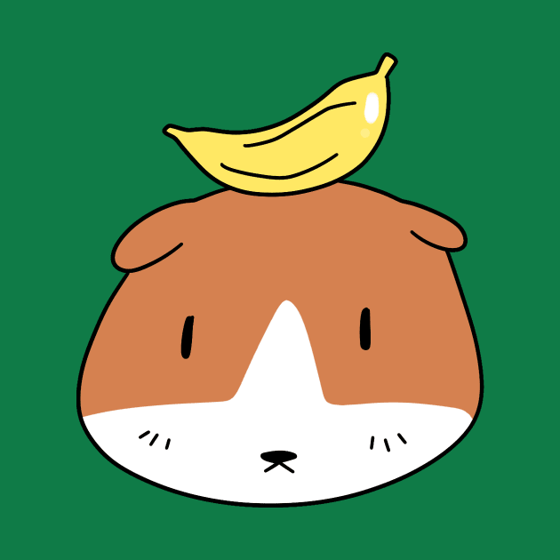 Banana Guinea Pig Face by saradaboru