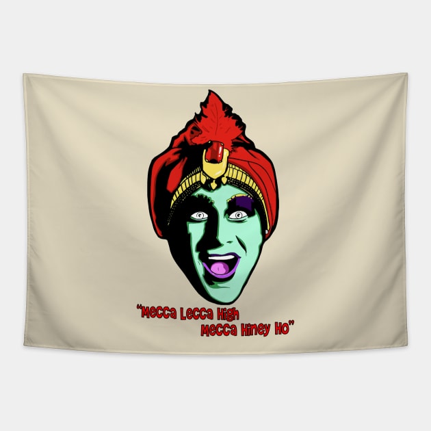 Jambi the Genie!! Tapestry by HellraiserDesigns