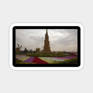 Burj Khalife Miracle Garden Magnet