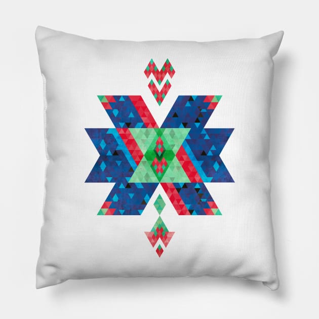 Bohemian Kilim Cross Pillow by Piakolle