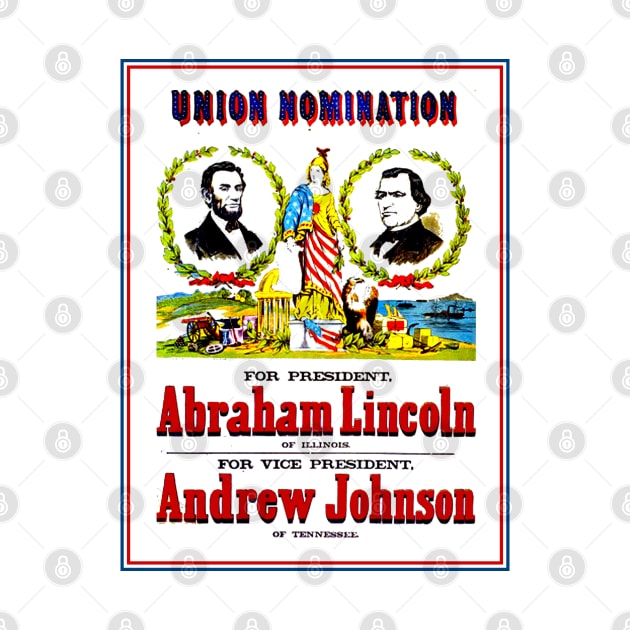 Lincoln Vintage Restored Presidential Election Poster by posterbobs