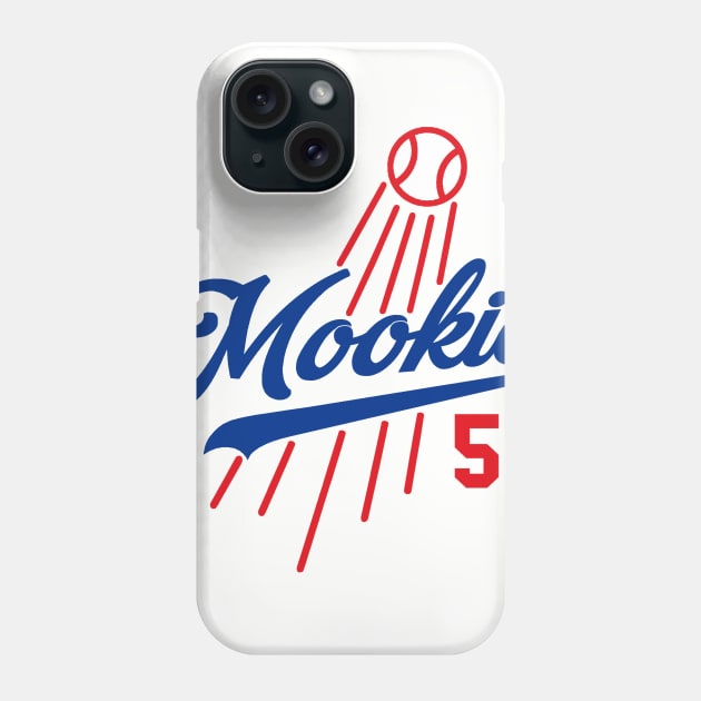 Mookie 50, Los Angeles Baseball design Phone Case by FanSwagUnltd