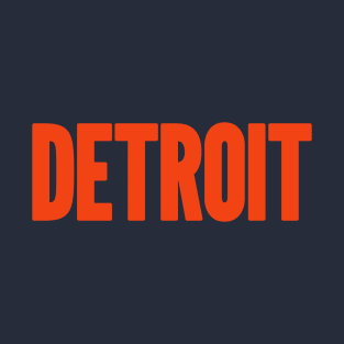 Detroit Orange Mode T-Shirt