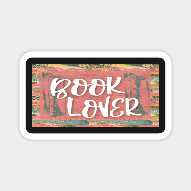 Booklover Magnet by AvviareArt