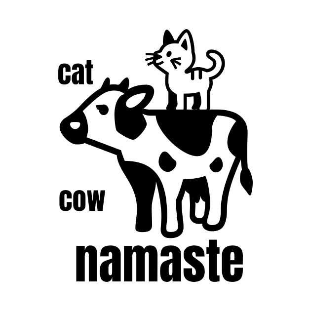 Cat Cow Yoga Poses by LexieLou