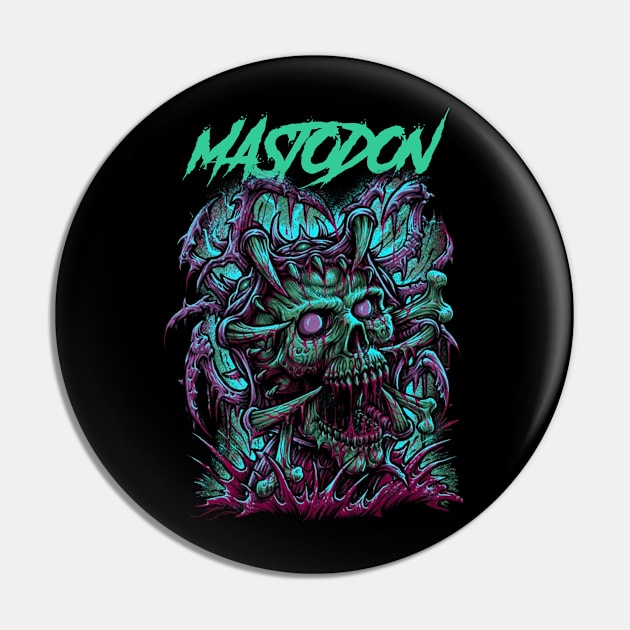 MASTODON BAND Pin by Angelic Cyberpunk