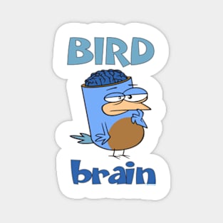 Birdbrain Design for Bird Lovers Magnet