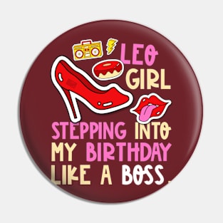 Leo Girl Horoscope Heels Stepping Birthday Like Boss Cool Pin