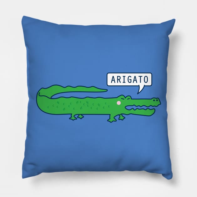 Arigator Pillow by StevenToang