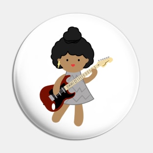 Guitar Player Pin