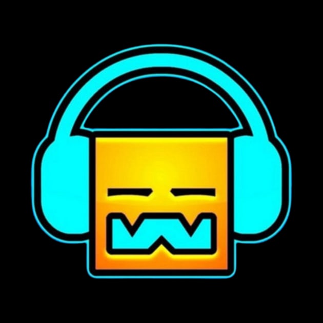 Yellow Geometry Dash by jargony