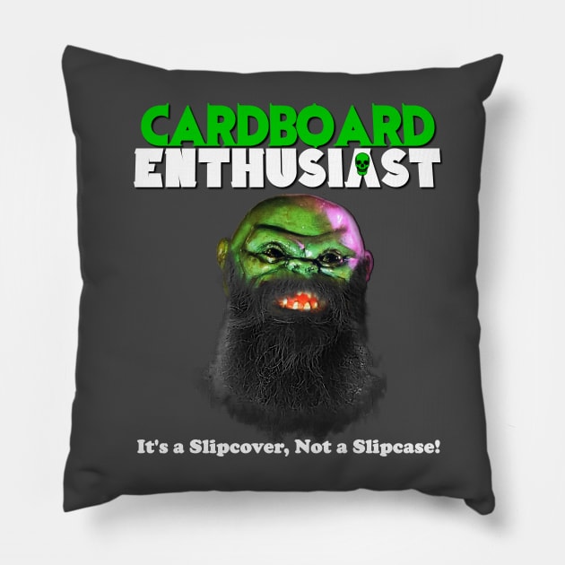 Cardboard Enthusiast Official Pillow by SHOP.DEADPIT.COM 