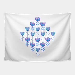 Outworld Lilac Flowers Tapestry