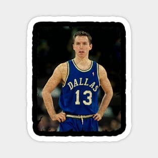 Steve Nash - Playing For The Dallas Mavericks Magnet