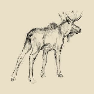 Bull Moose sketch T-Shirt