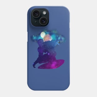 Silver Surfer Galaxy Phone Case