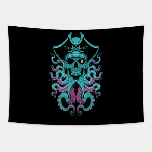 Octopus Pirates Tapestry