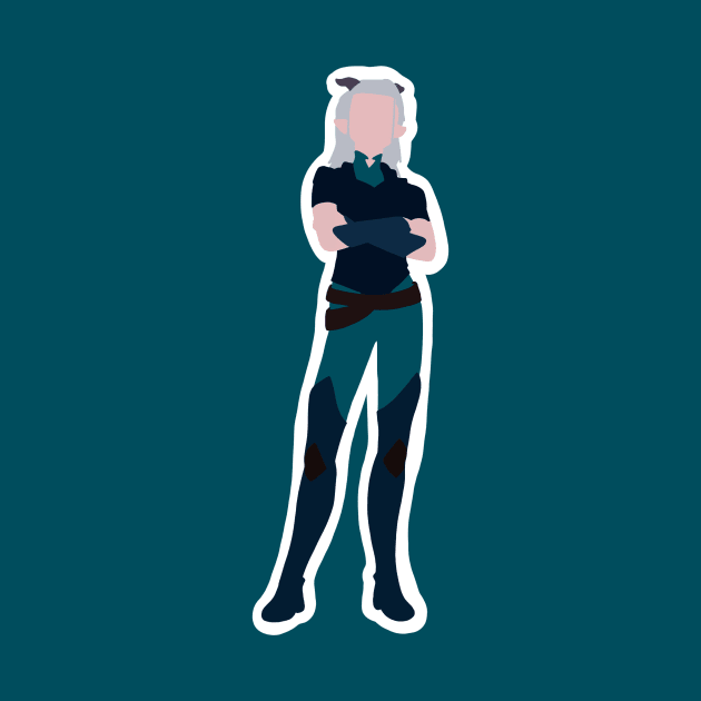 Minimalist Rayla by ayanayokie