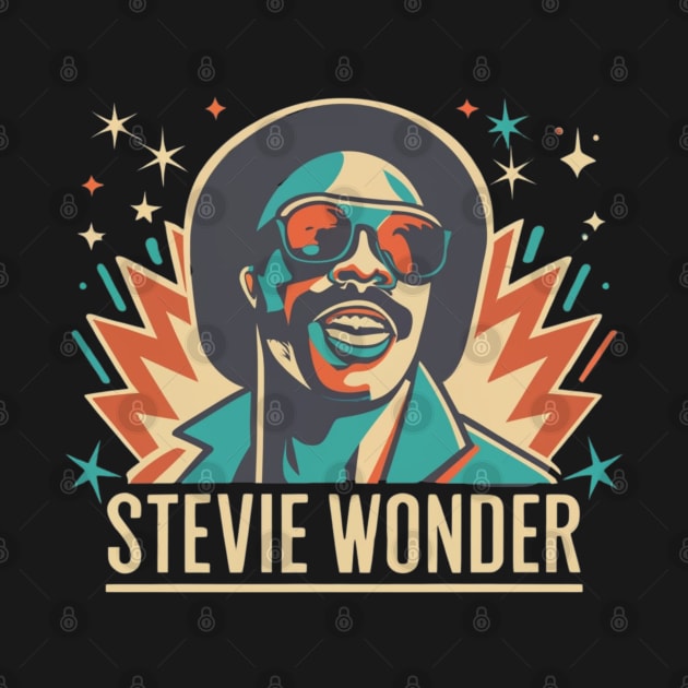 Stevie “The Genius” Wonder by Aldrvnd