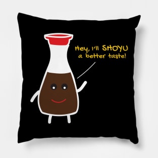 Soy Sauce | Shoyu a Better Taste Pillow