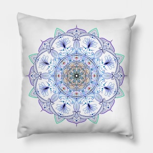 Phoenix Mandala for Light Colors Pillow