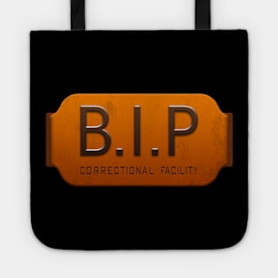 Black Iron Prison Uniform Logo Tote