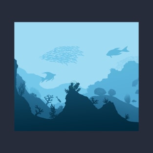 Underwater scape T-Shirt