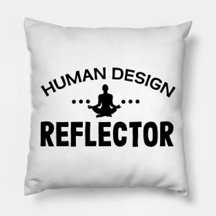 Human design reflector Pillow