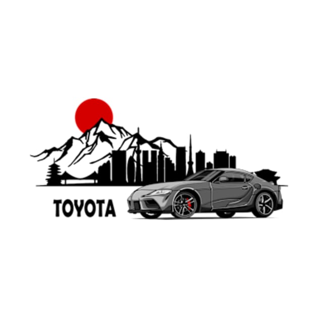 Toyota GR Supra, Supra MK5, JDM Car by T-JD