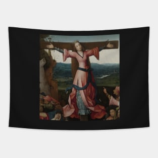 The Crucifixion of St Julia - Hieronymus Bosch Tapestry