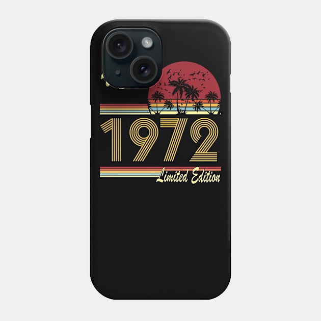 Birthday 1972 Phone Case by Realfashion