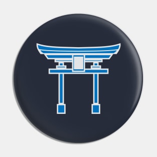 Torii gate (blue) Pin