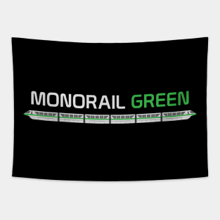Monorail Green Tapestry