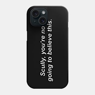 X-Files Meme Phone Case