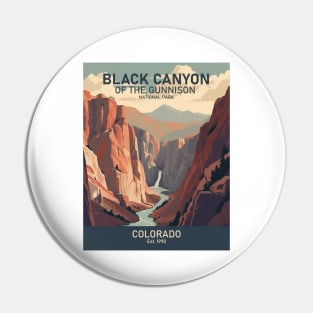BLACK CANYON NATIONAL PARK Pin