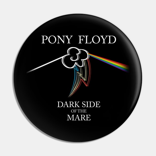 Floyd Pone - Dark Side of the Mare Pin by LaskaNova