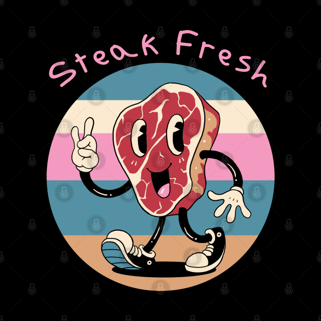 Steak Fresh! by Vincent Trinidad Art