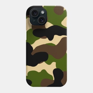 Camouflage, Camo, Camou, Military, Muster, Grafik T-Shirt Phone Case