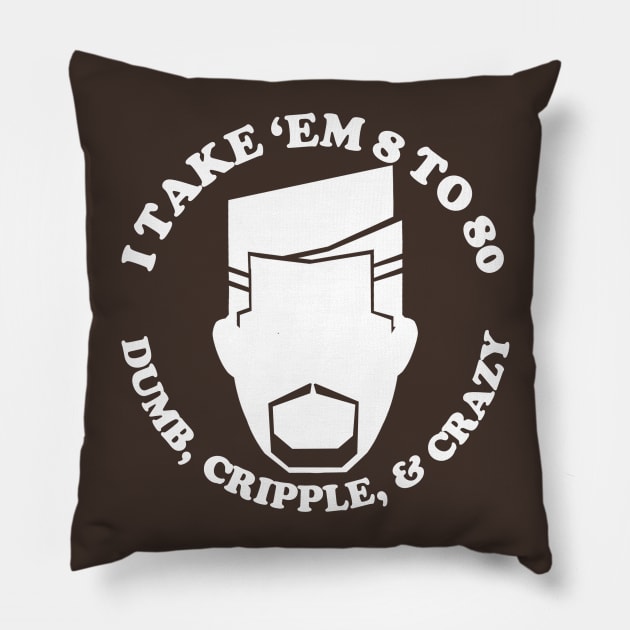 Big Daddy Gets The Job Done Pillow by PopCultureShirts